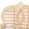 Bali & Pari Nerita Modern Bohemian Natural Brown Rattan Two-Seater Peacock Chair 242-13600-ZORO - alternate 9